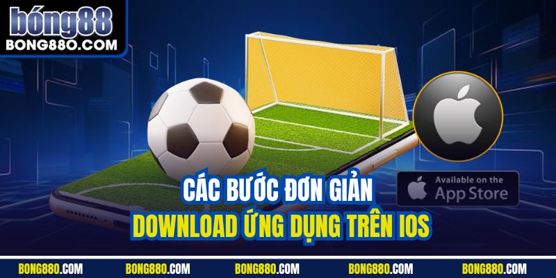 Các bước đơn giản download ứng dụng trên iOS