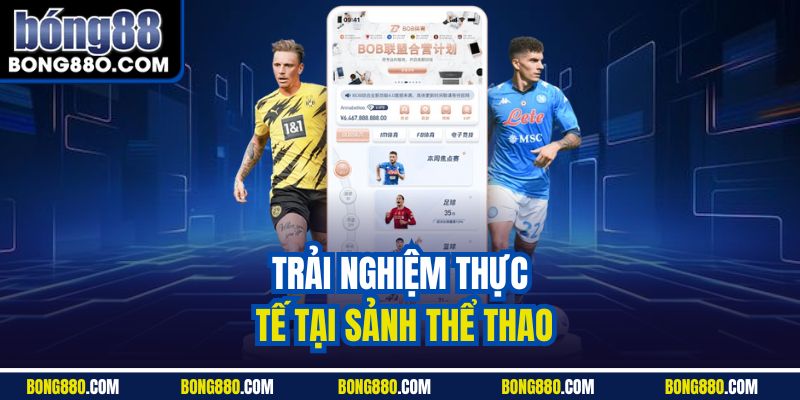 Trải nghiệm thực tế tại sảnh thể thao
